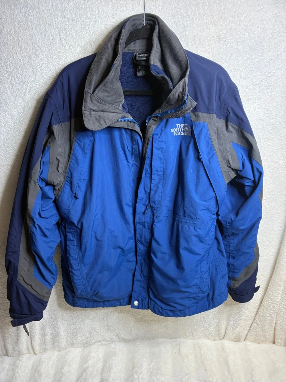 The North Face Men’s Blue and Gray Ski Jacket